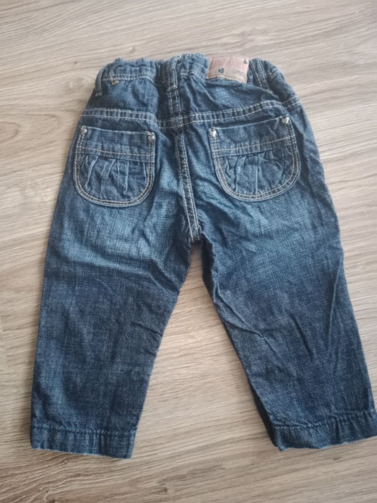 Spodenki jeansowe Zara baby rozm.74 6/9 m-cy
