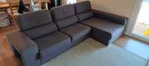 Sofá chaise longue com arrumação