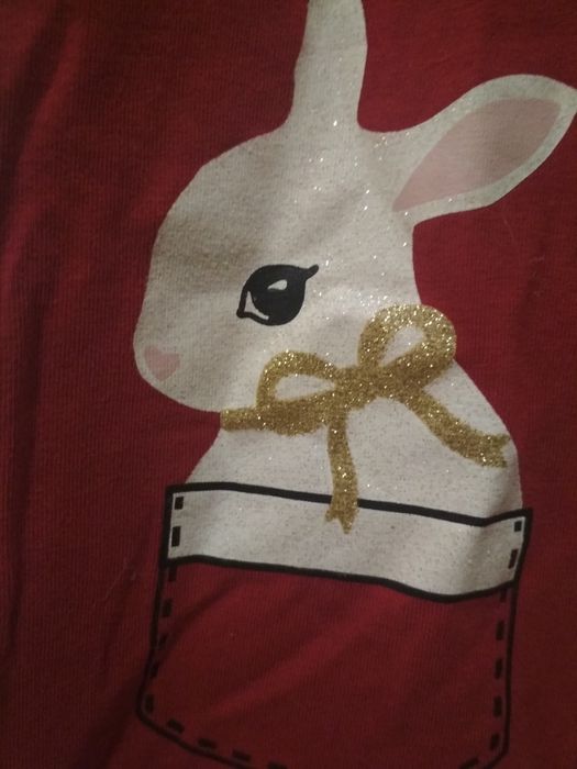 Bluzka bluzeczka świąteczna H&M swieta