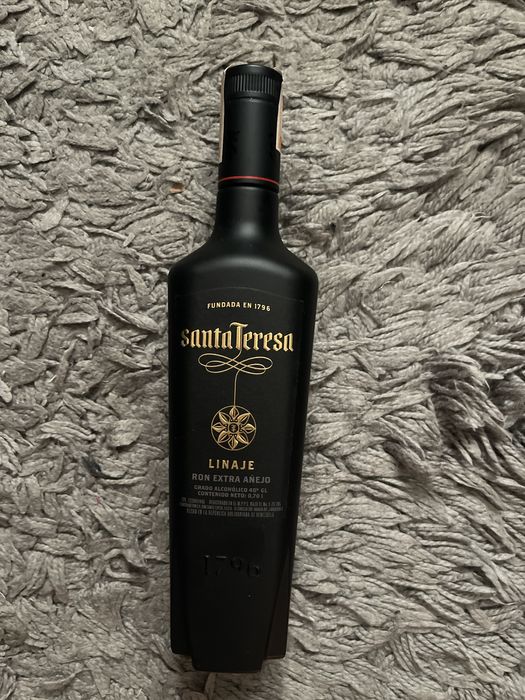 Ron santa teresa linaje 0.70 selado novo extra anejo