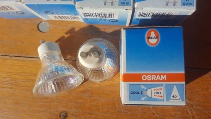 Lampadas de halogeneo 50W - 230V
