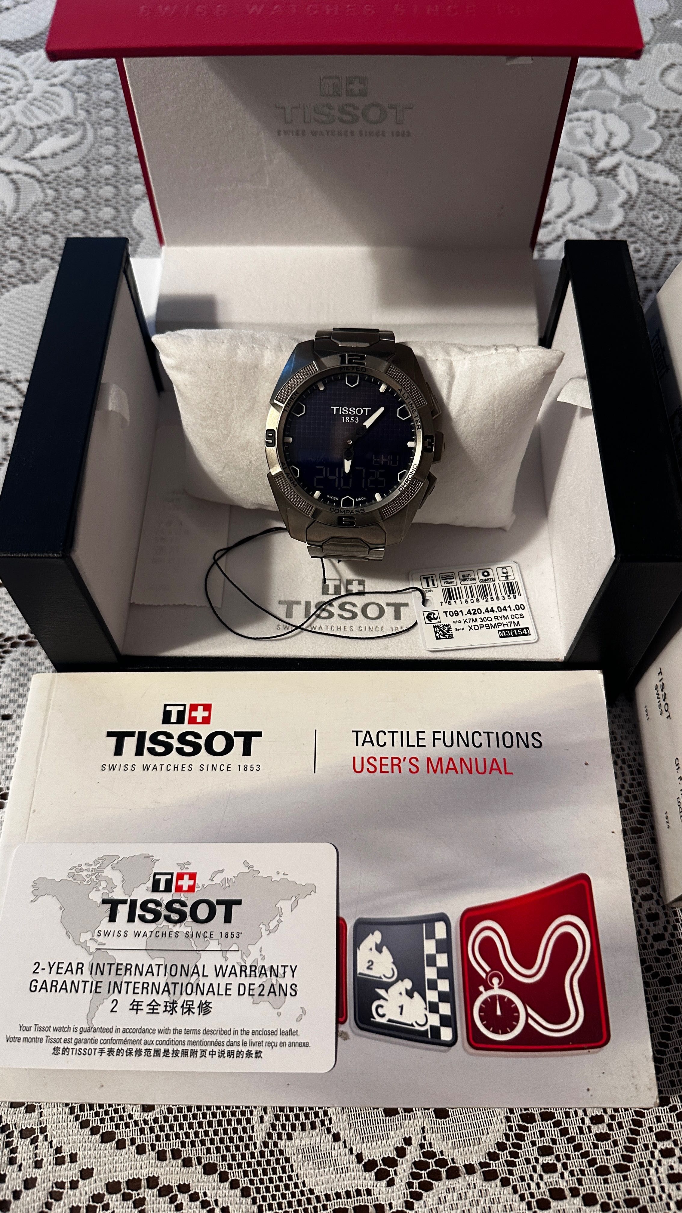 Zegarek TISSOT T-Touch Expert Solar Titanium T091.420.44.041.00