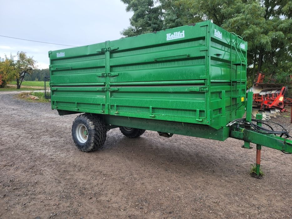 Przyczepa Rolnicza Wywrotka Kellfri 7ton Tim 6.5tony Super Stan Sprowa