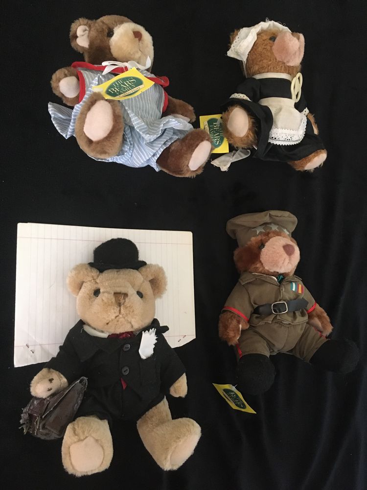 The Bears Family (4) Peluche/Pelucia de Coleção