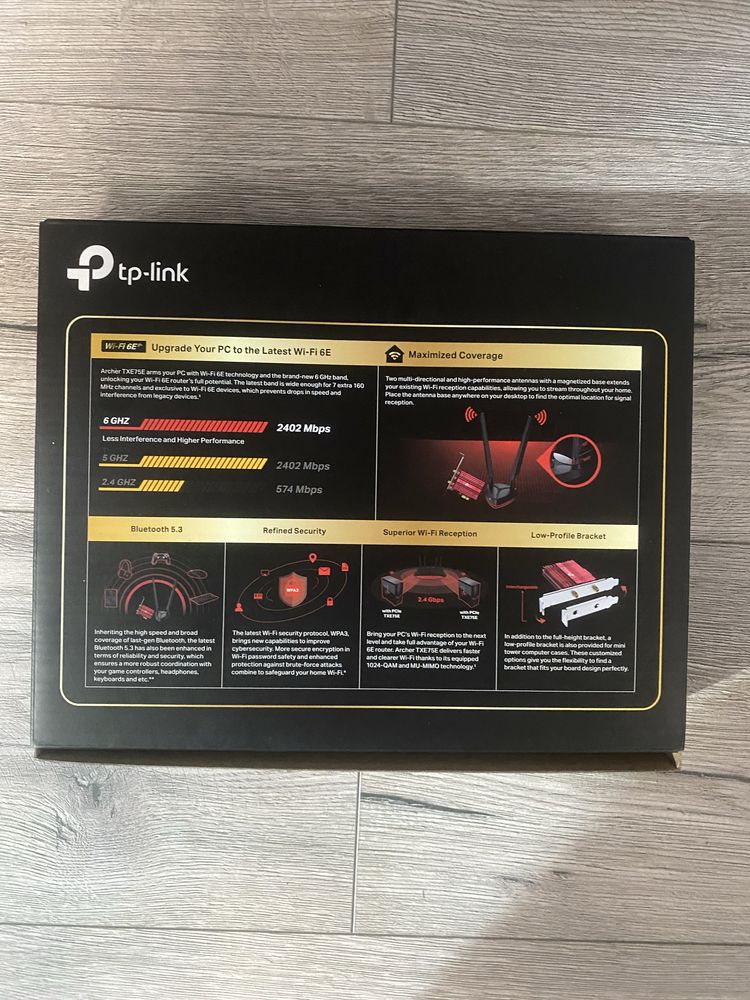 Tp-link AXE5400 Archer TXE75E