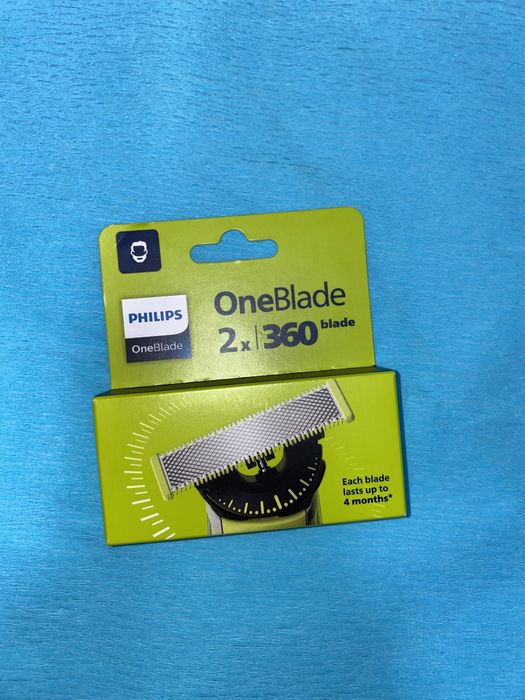 Philips OneBlade оригінальні змінні леза насадки катриджі