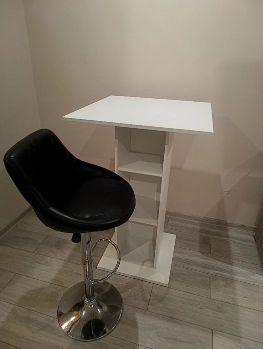 Hoker Stołek barowy czarny