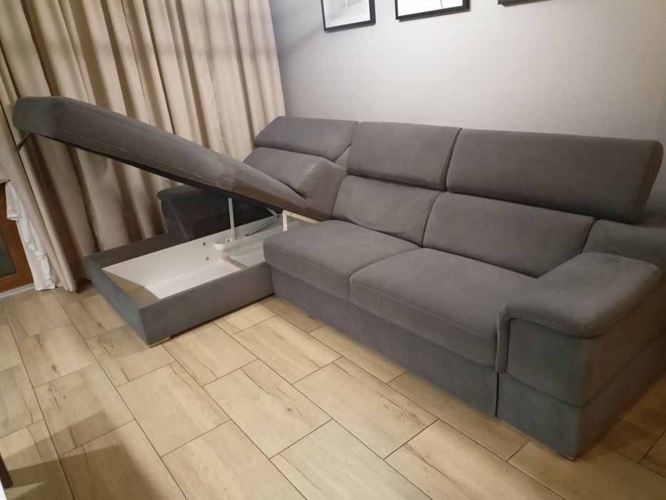 Narożnik z funkcją spania