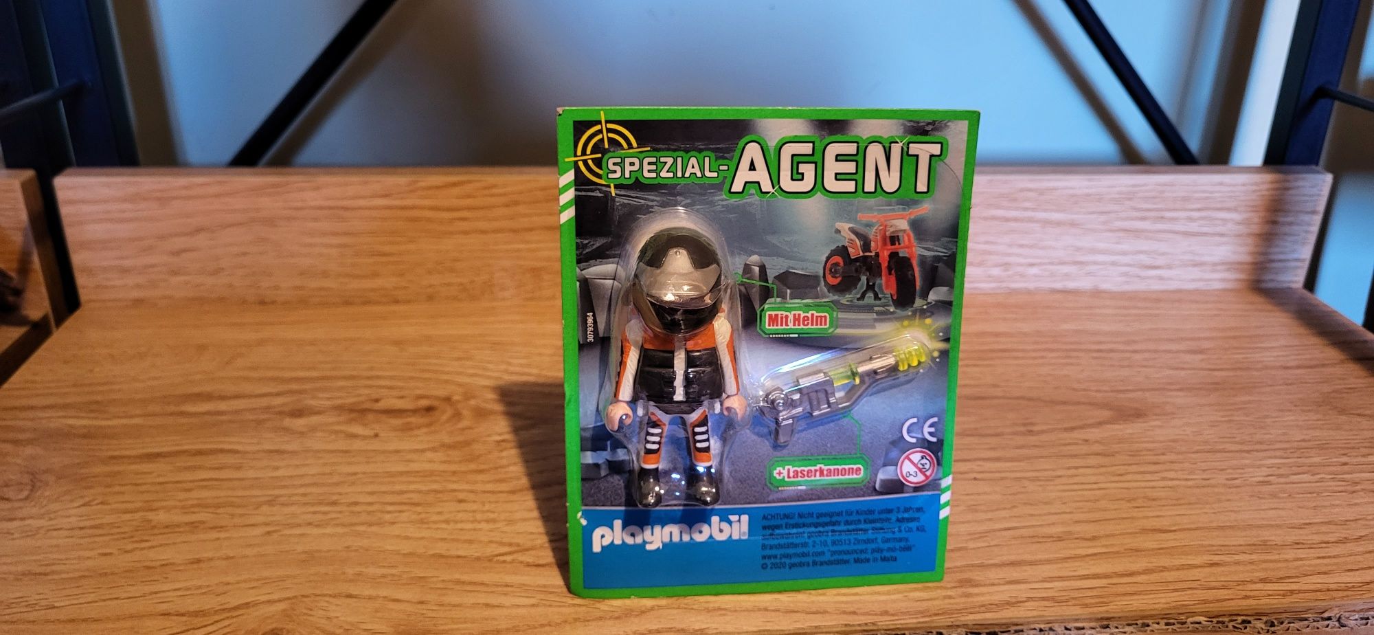 Playmobil agent specjalny figurki blister z klockami