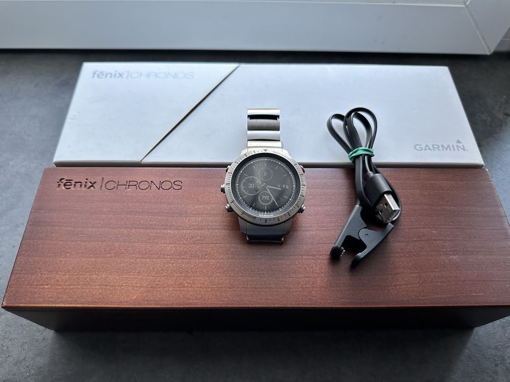 Garmin Fēnix Chronos Tytanium Sapphire Ø49 mm