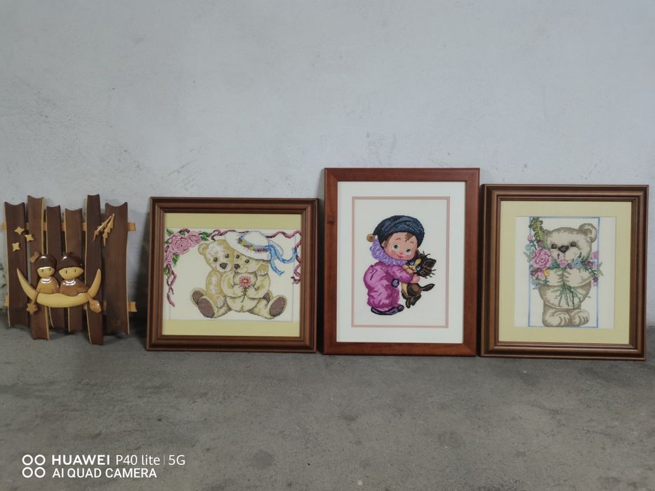 Quadros ponto cruz