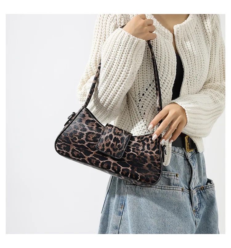 Жіноча леопардова сумка
