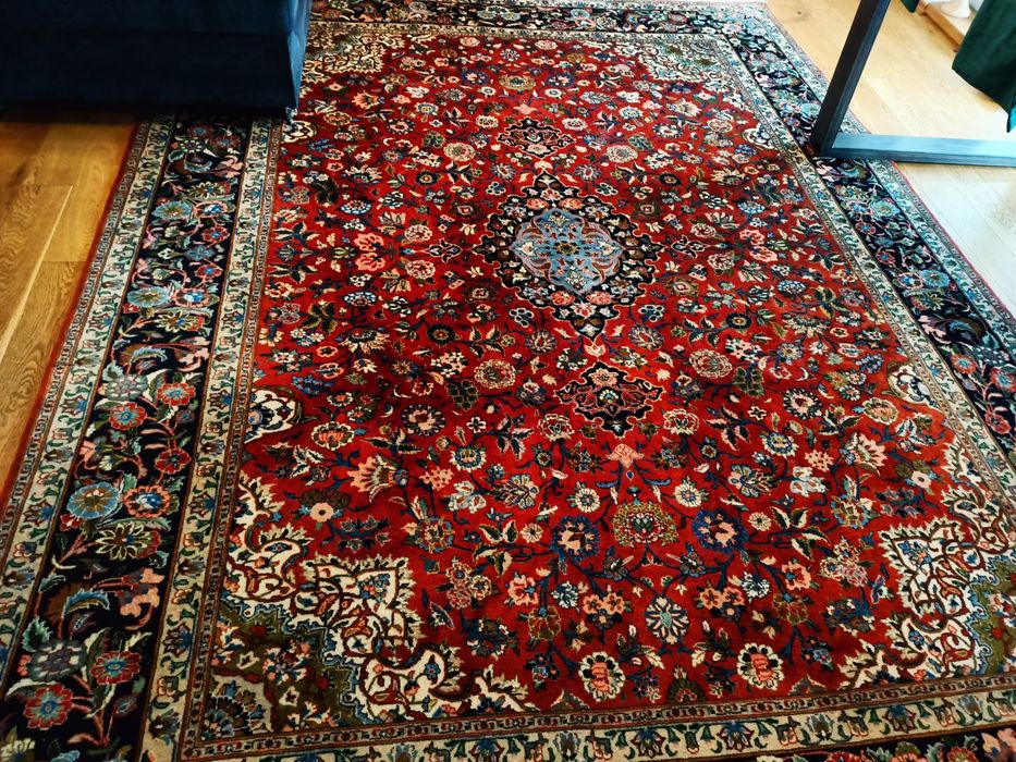 Dywan wełna kaszmir Teheran , ręczna robota  certyfikat promocja