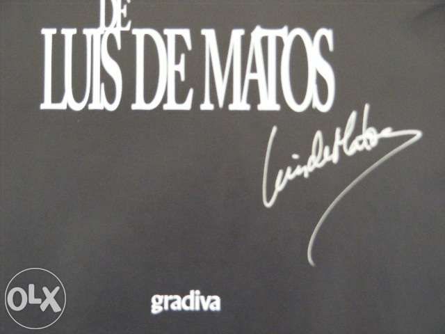 "O mundo mágico de Luís de Matos" Autografado