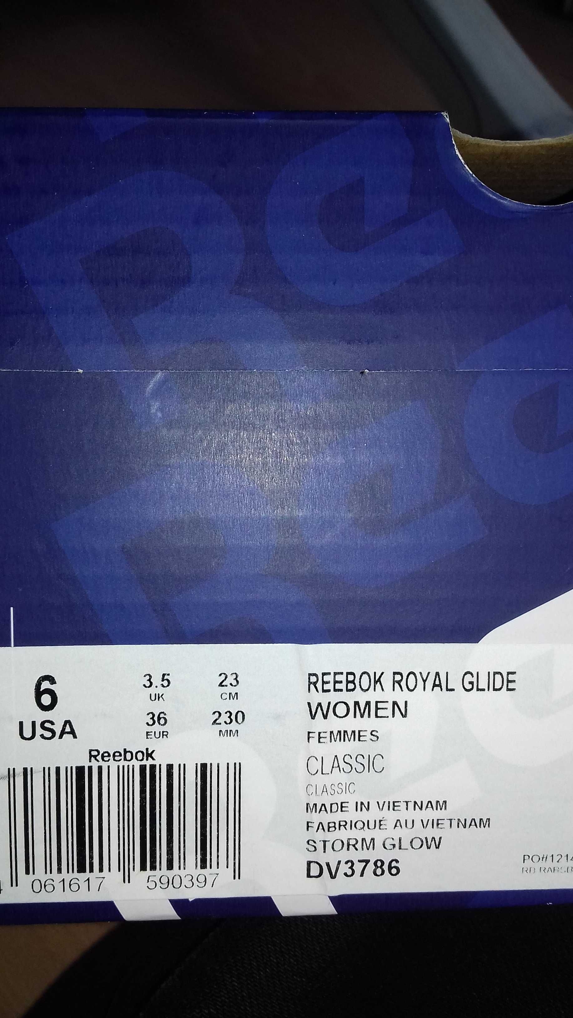 buty sportowe damskie skórzane Reebok Royal GLIDE  rozmiar 36