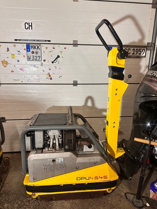 Трамбовка віброплита WACKER  NEUSON DPU 4545 65 мотогодин