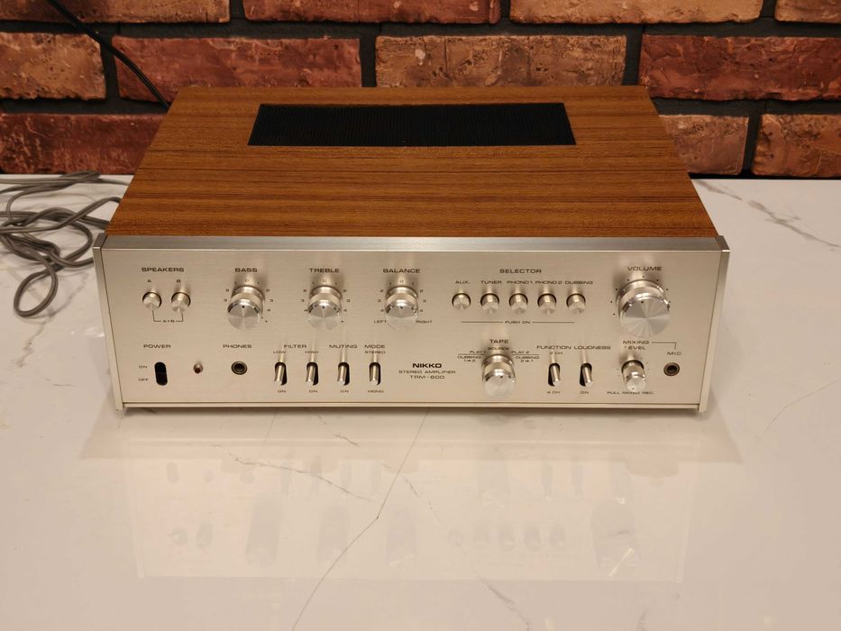 NIKKO TRM-600 ! Rzadki wzmacniacz VINTAGE ! OKAZJA