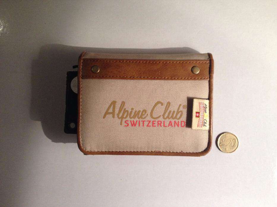 NOVA! Carteira Alpine Club, Switzerland - ORIGINAL