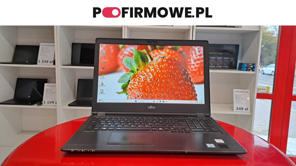 Laptop Fujitsu U758 15" i5-8GEN 16GB/256SSD FullHD IPS SIM LTE FV23