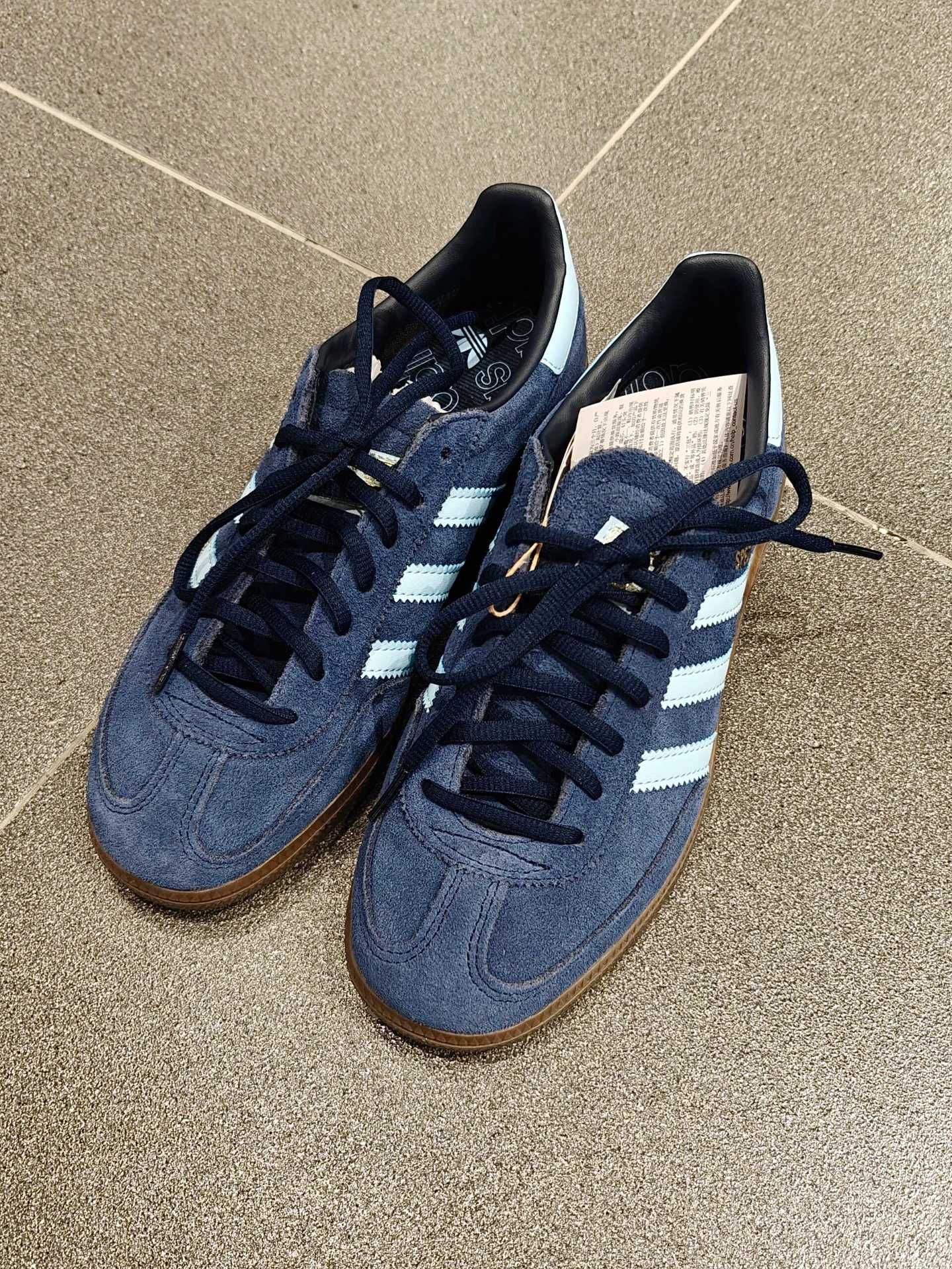 Adidas Handball Spezial Navy moda Oddychający Nowe buty unisex.41