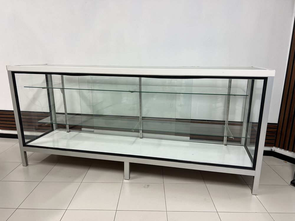 Vitrine Expositora em Vidro – 200cm