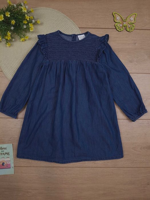 Дитяча сукня 4-5 років f&f плаття з довгим рукавом для дівчинки