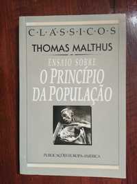 Thomas Malthus - Ensaio sobre O Princípio da População