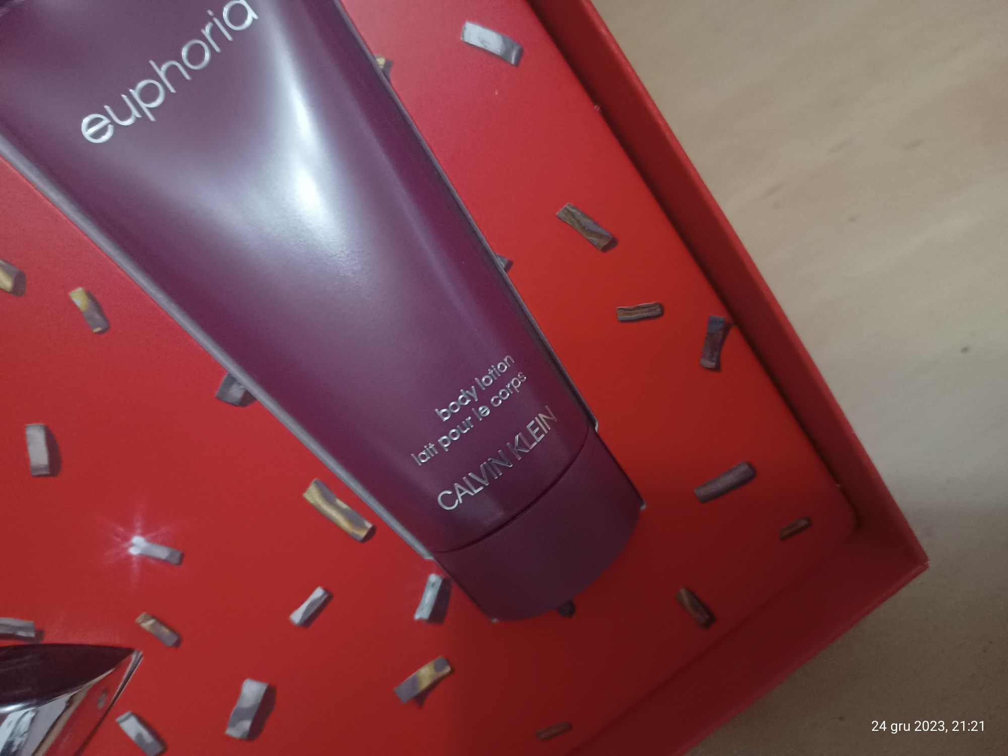 Zestaw prezentowy: Calvin Klein Euphoria woda toaletowa balsam ciała