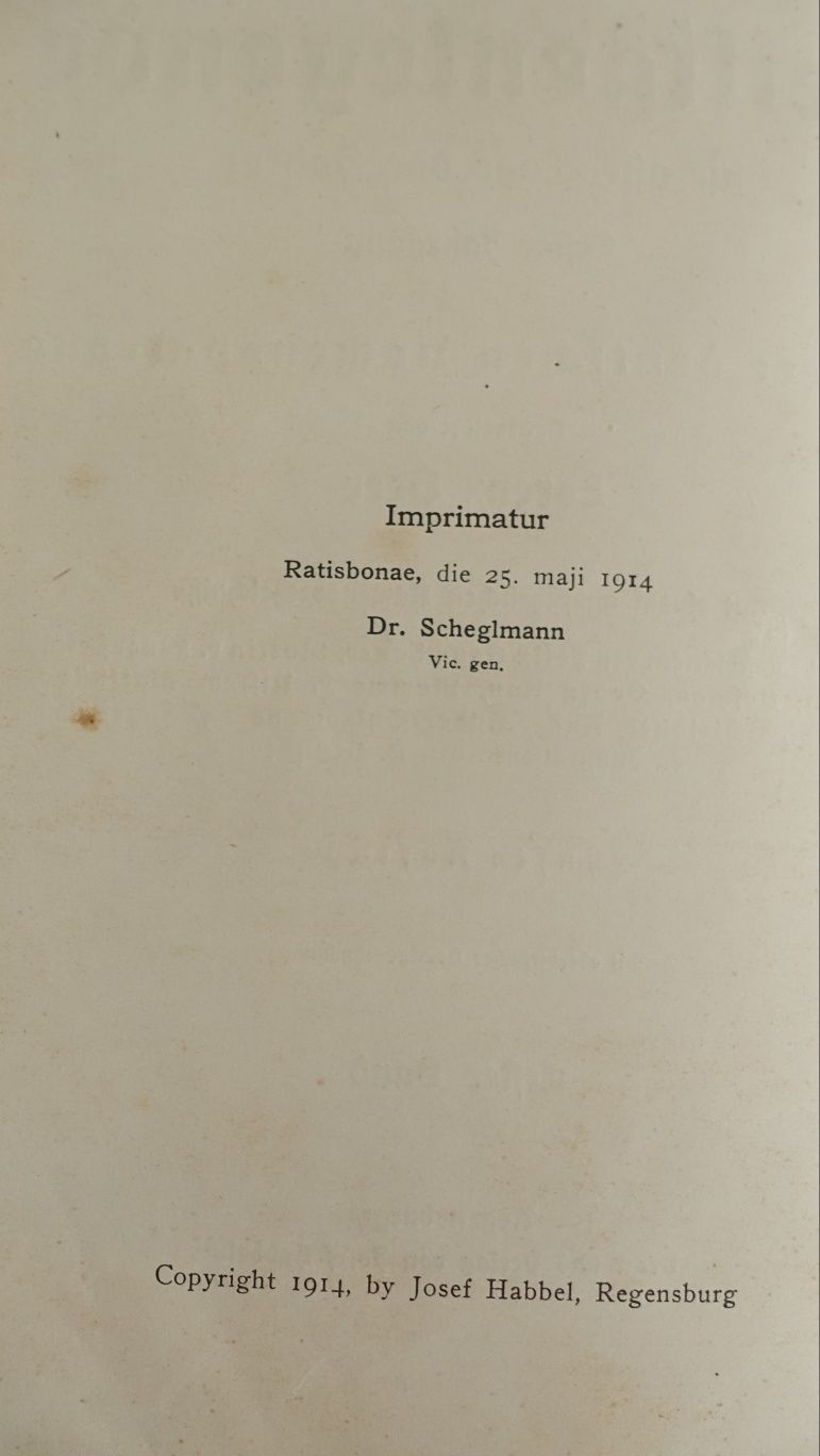 Stare niemieckie księgi 1914 rok - Wysyłka GRATIS