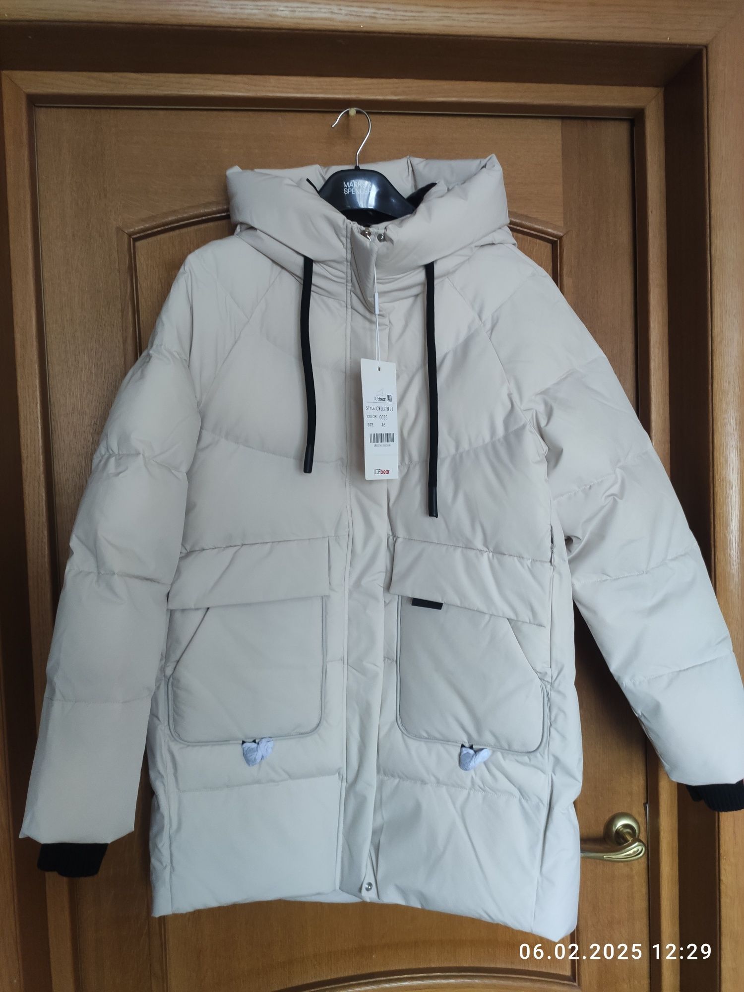 Продам новую зимнюю куртку ICEbear 48 р.