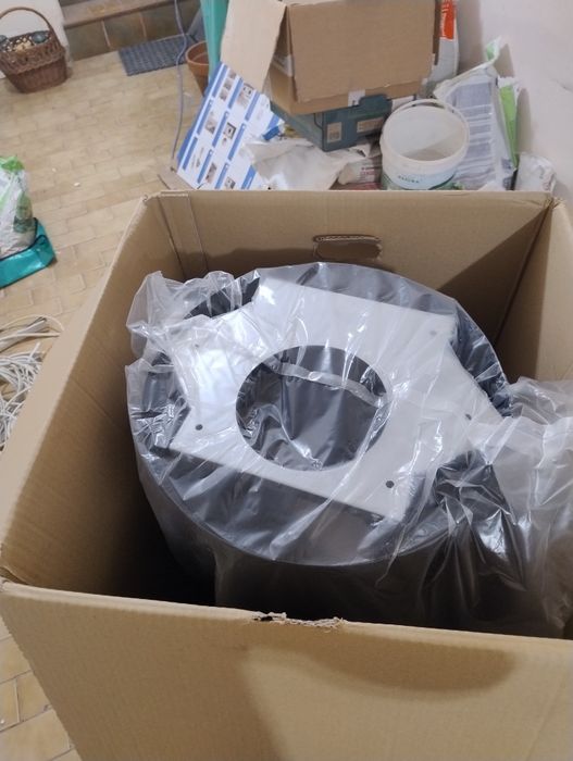 Okap northberg cylindro Eco 4led czarny mat