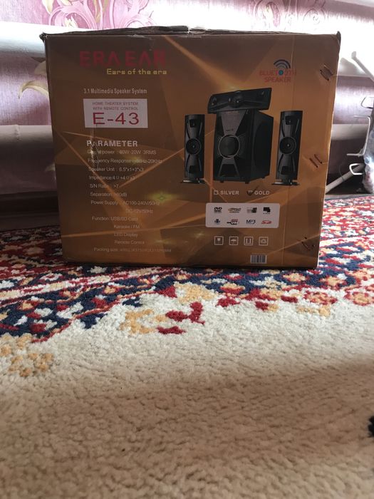 Музыкалный акустический центр с блютузом ERAEAR Е-43