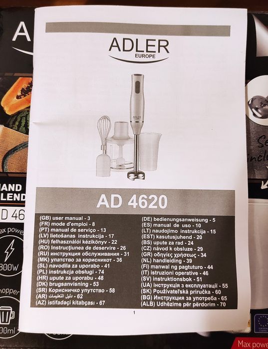 Blender Adler 4620