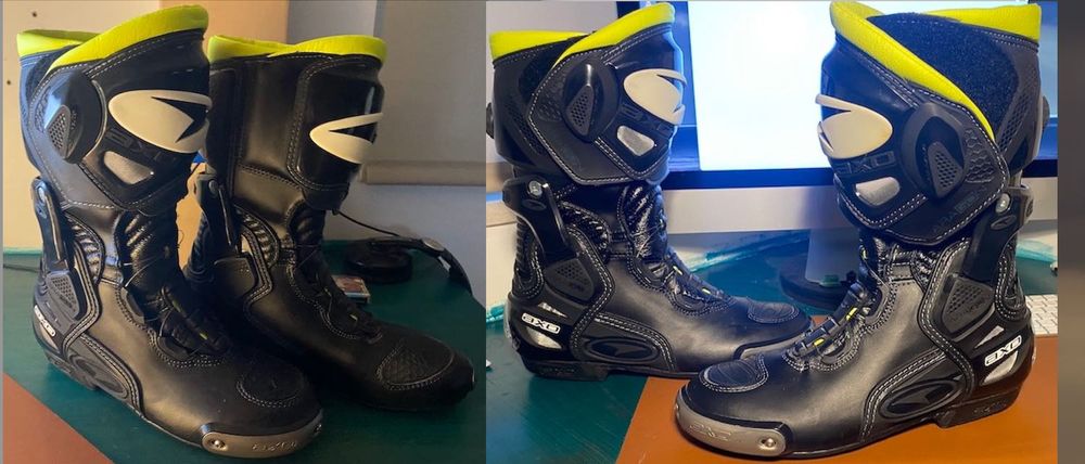 Botas para moto AXO Aragon como novas