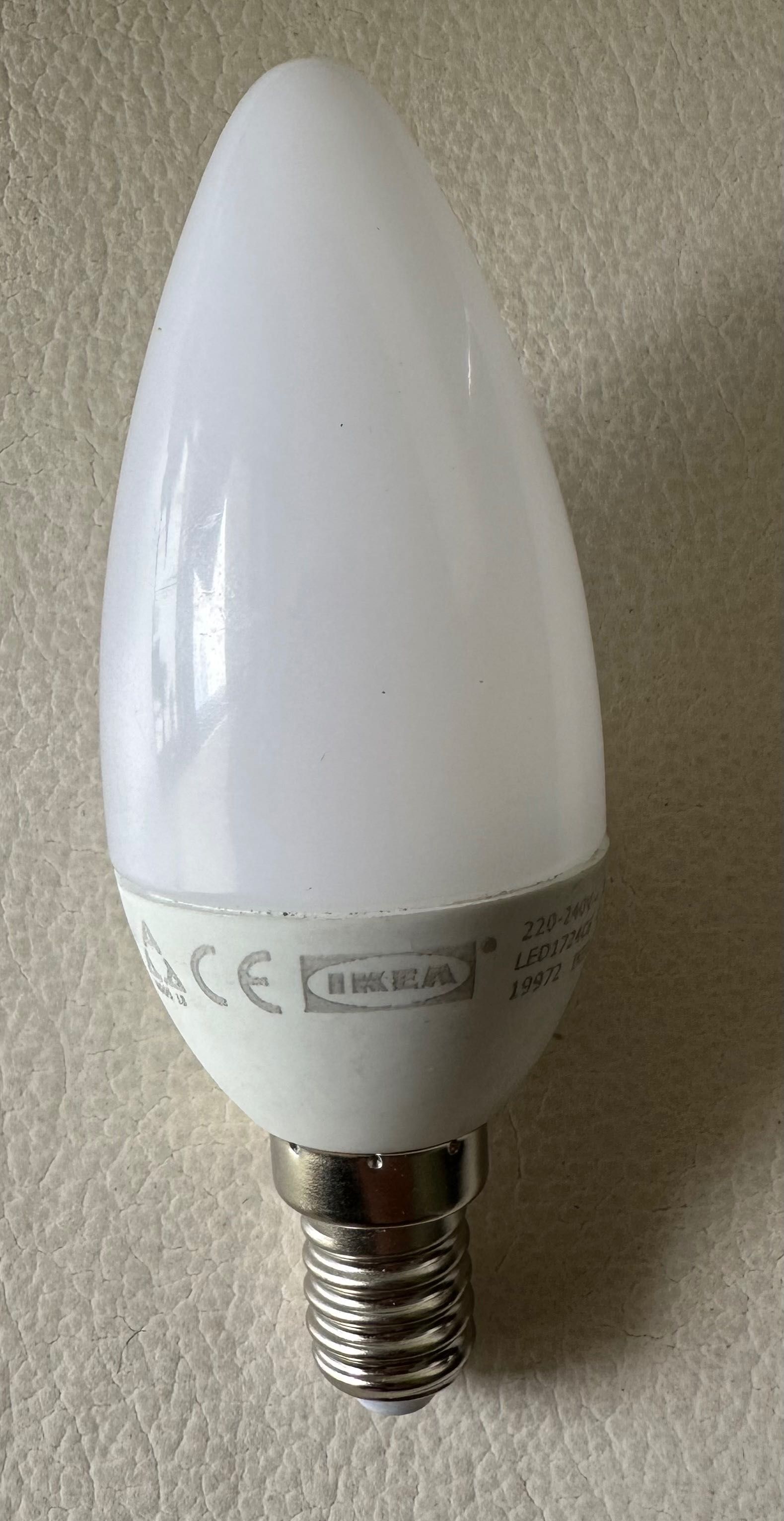 Zestaw 15 żarówek LED E14 IKEA + OSRAM – 2700K, sprawne, mało używane!