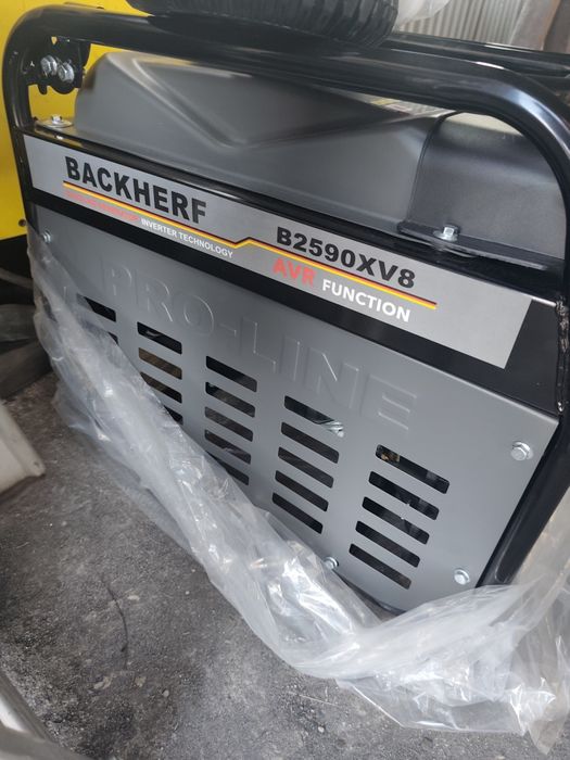 Agregat prądotwórczy BACKHERF B2590x V8 7.1 kW/400V,  3.8 kw/230V nowy