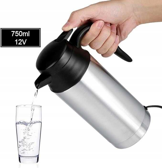 Czajnik elektryczny do samochodu MAGT 12 V 750 ml kubek do auta