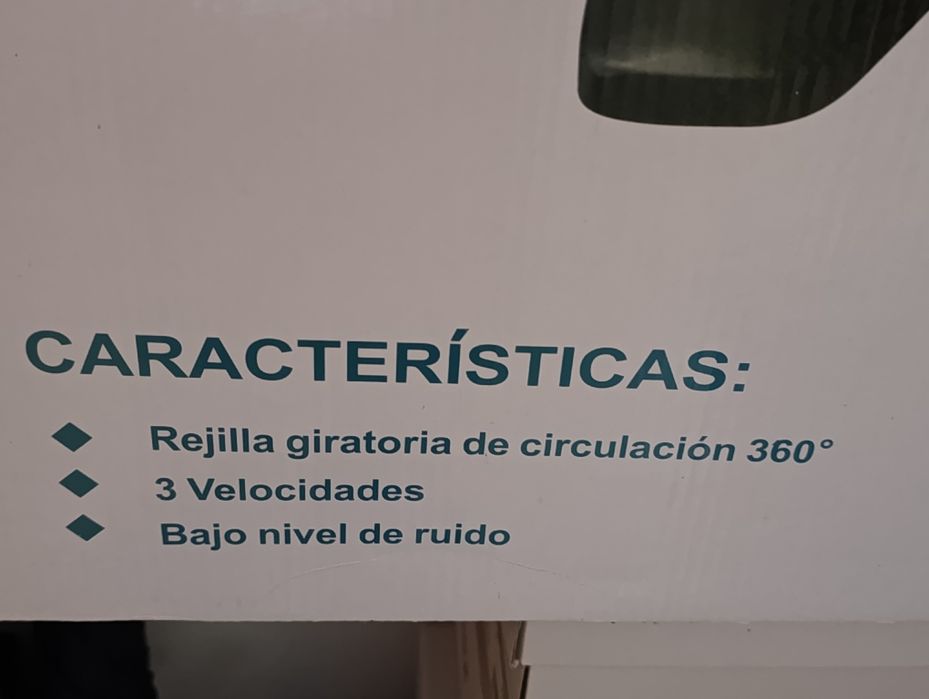 Ventilador 50cm diâmetro preta