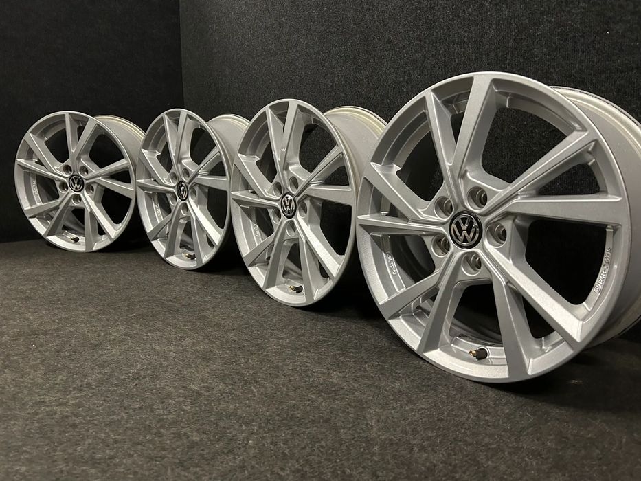 Alufelgi VW Polo, Golf 4, T-Cross, Skoda Fabia, Rapid, Scala, Seat Ibiza 16 cali 5x100 4szt. Ładne!
