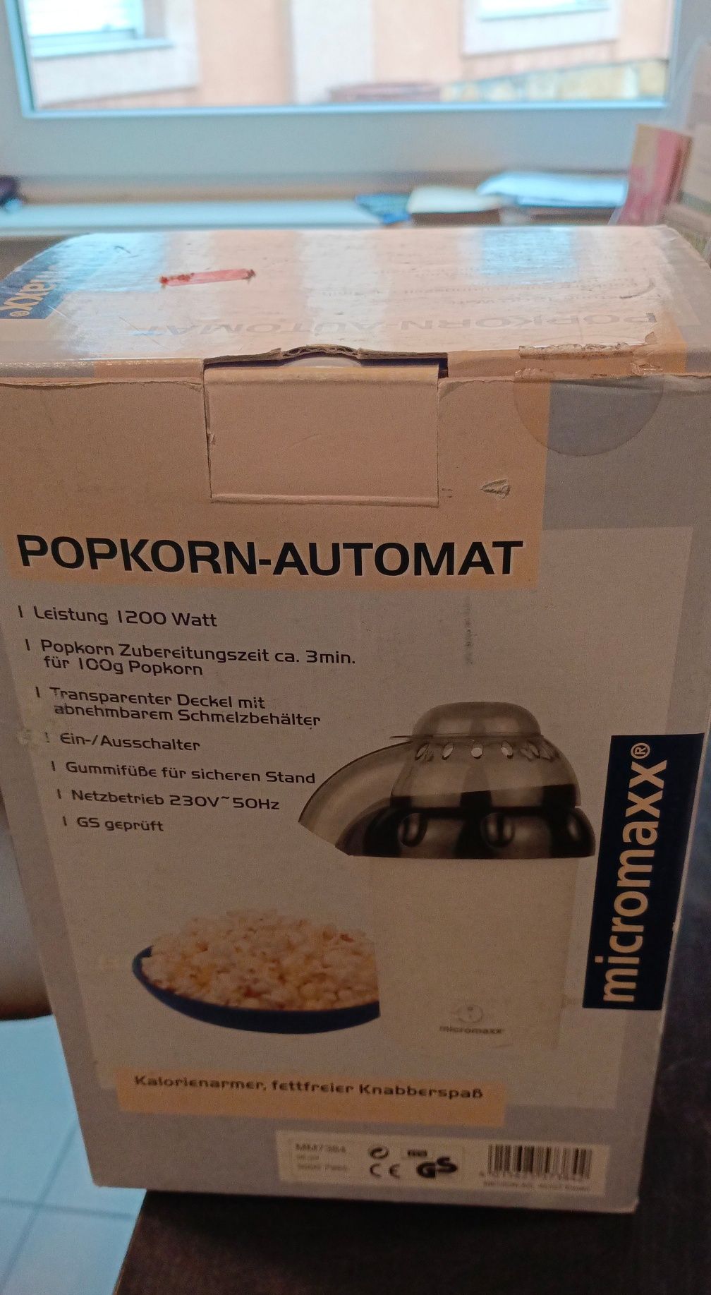 Automat do popcornu. Okazja