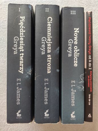 E.L. James - Grey (trylogia) + gratis