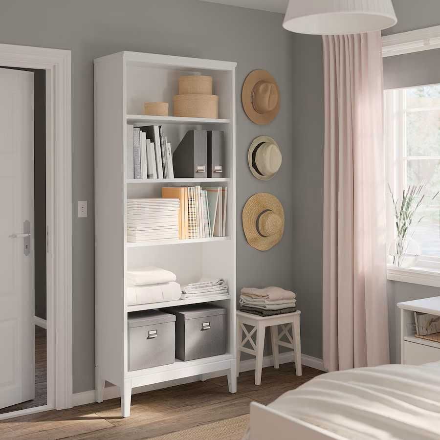 witryna IKea IDANÄS Regał, biały, 81x39x211 Idanas Nowy w kartonie