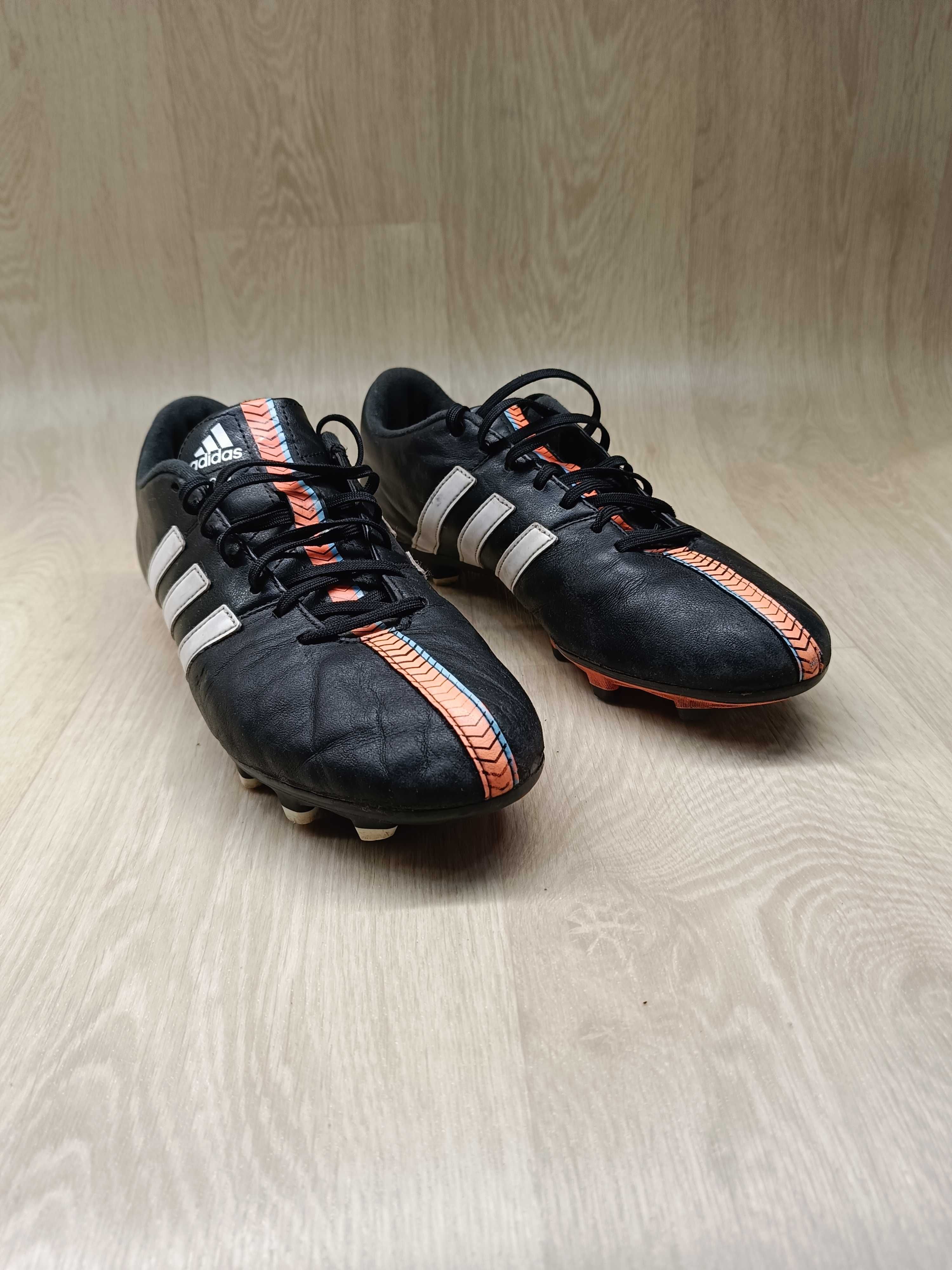 Шкіряні бутси Adidas 11Nova FG розмір 43