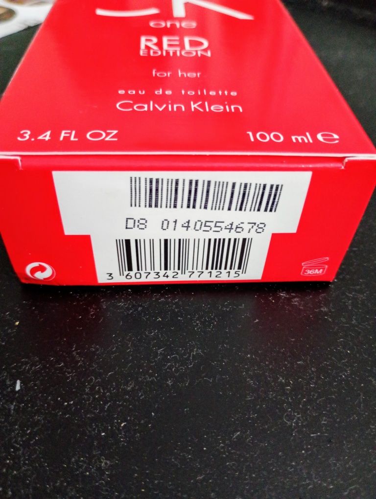 Unikat Perfumy damskie Calvin Klein one Red Edition