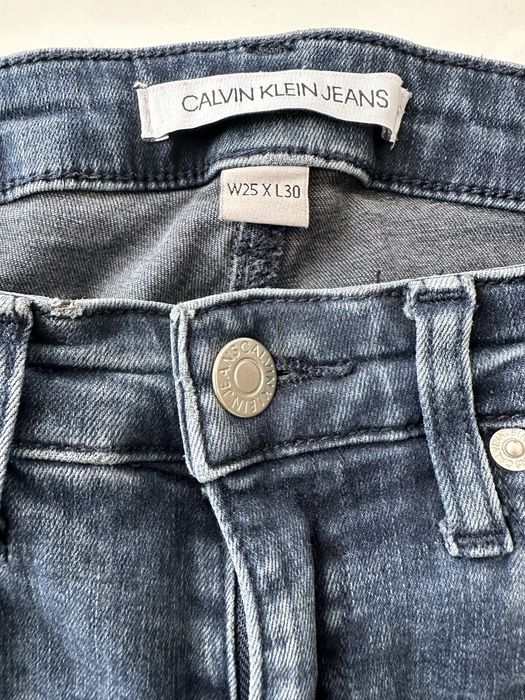 Spodnie jeansy Calvin Klein
