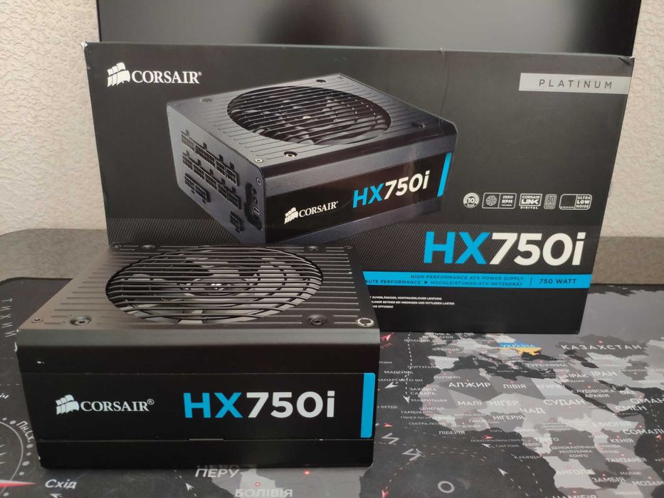 Блок живлення Corsair HX750i (Platinum)