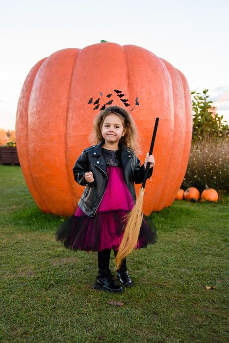 Сукня відьмочки 98 - 104 см 3 - 4 роки