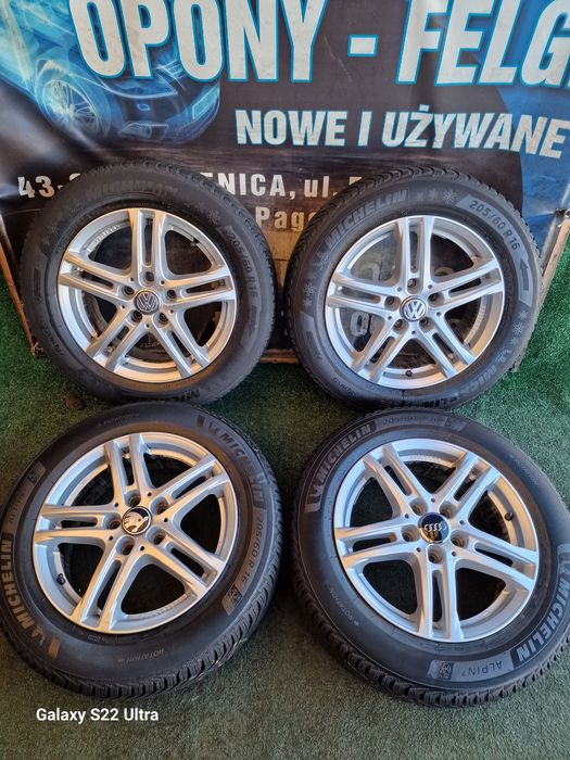 Koła zimowe 16 5×112 Vw Passat Scharan T-ROC Turan Skoda Octavia 8mm!!