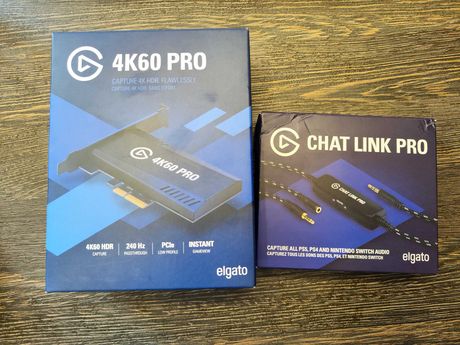 Elgato 4k60 Pro mk2 + Elgato Chat Link Pro | Gwarancja Oba