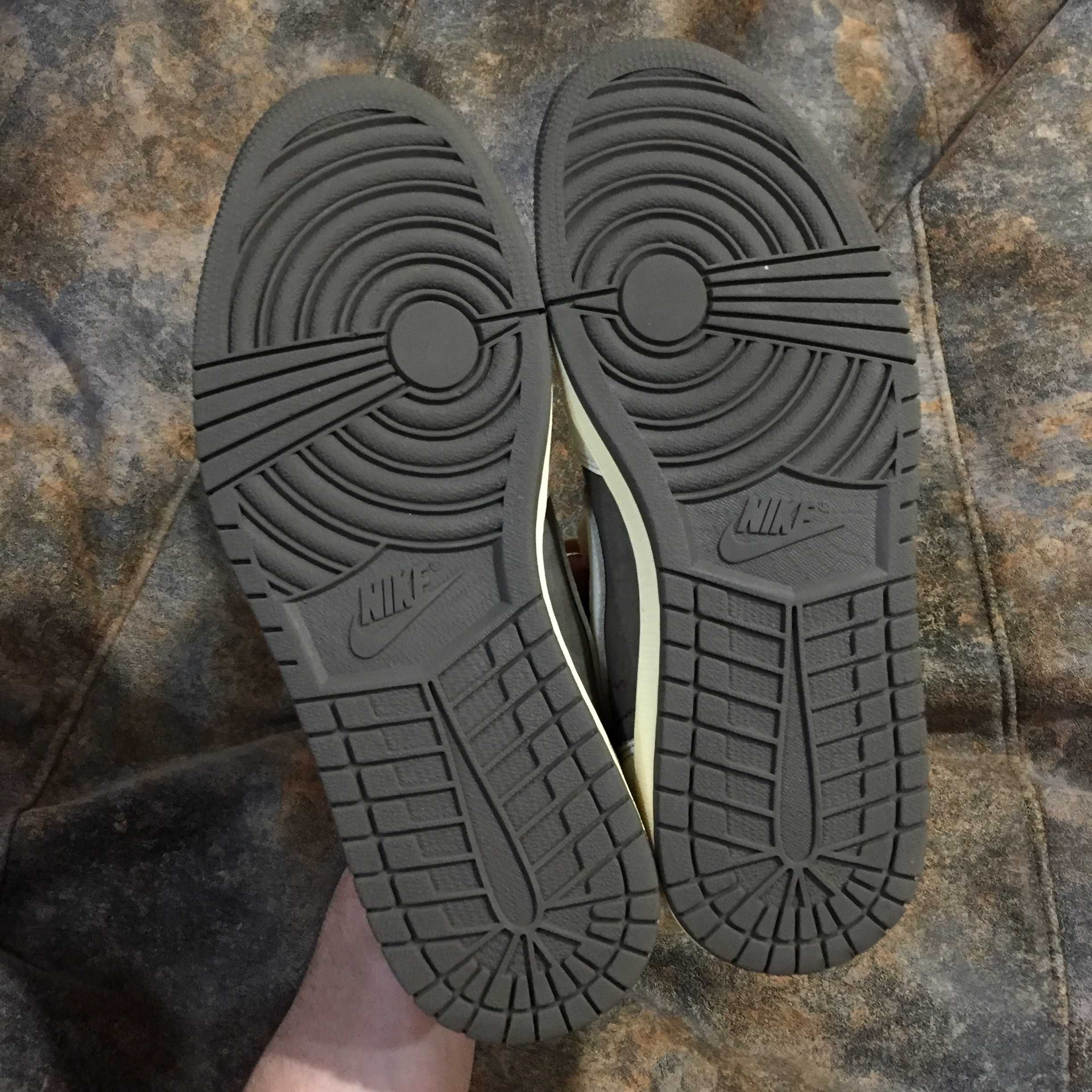 Кроссовки Jordan 1 Retro Low Travis Scott Reverse Mocha nike кросівки